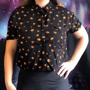 VANS BUTTON DOWN SHIRT|FITS LIKE MED